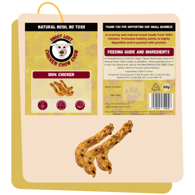 Packaging and product for Chicken Chow Chow